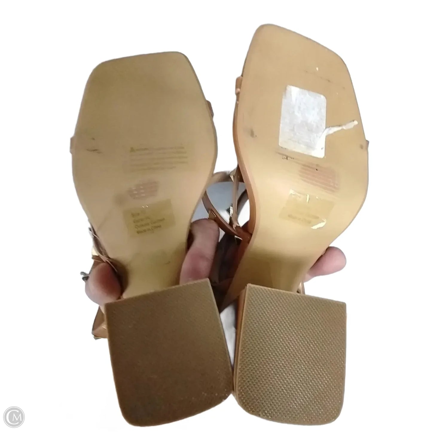 Shoes Heels Block By Ny Collection In Orange, Size: 10