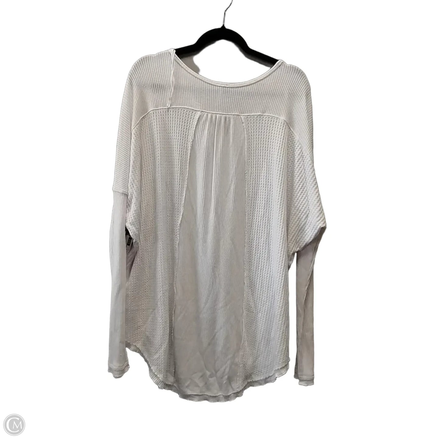 Top Long Sleeve By Free People In White, Size: L