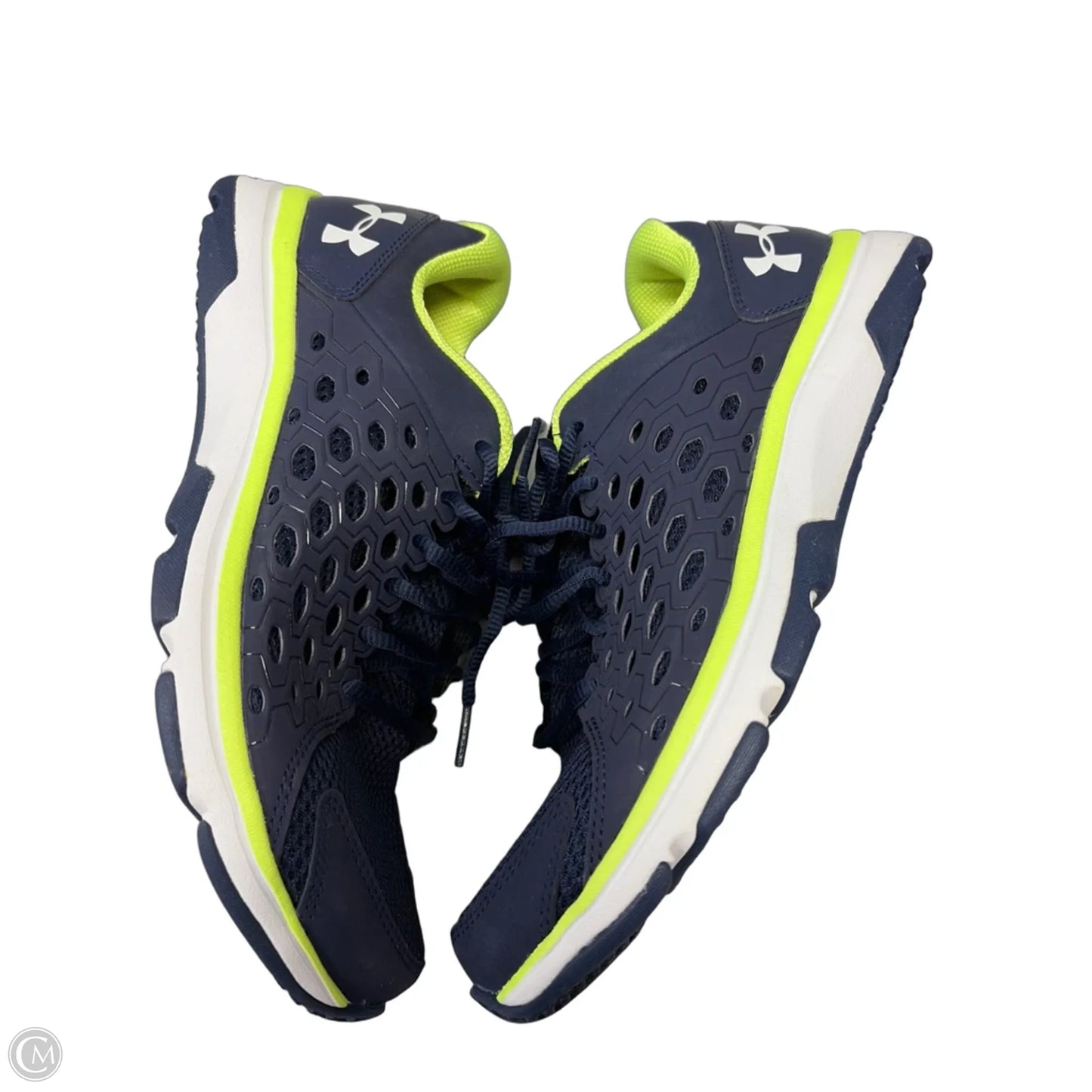 Shoes Athletic By Under Armour In Blue, Size: 10