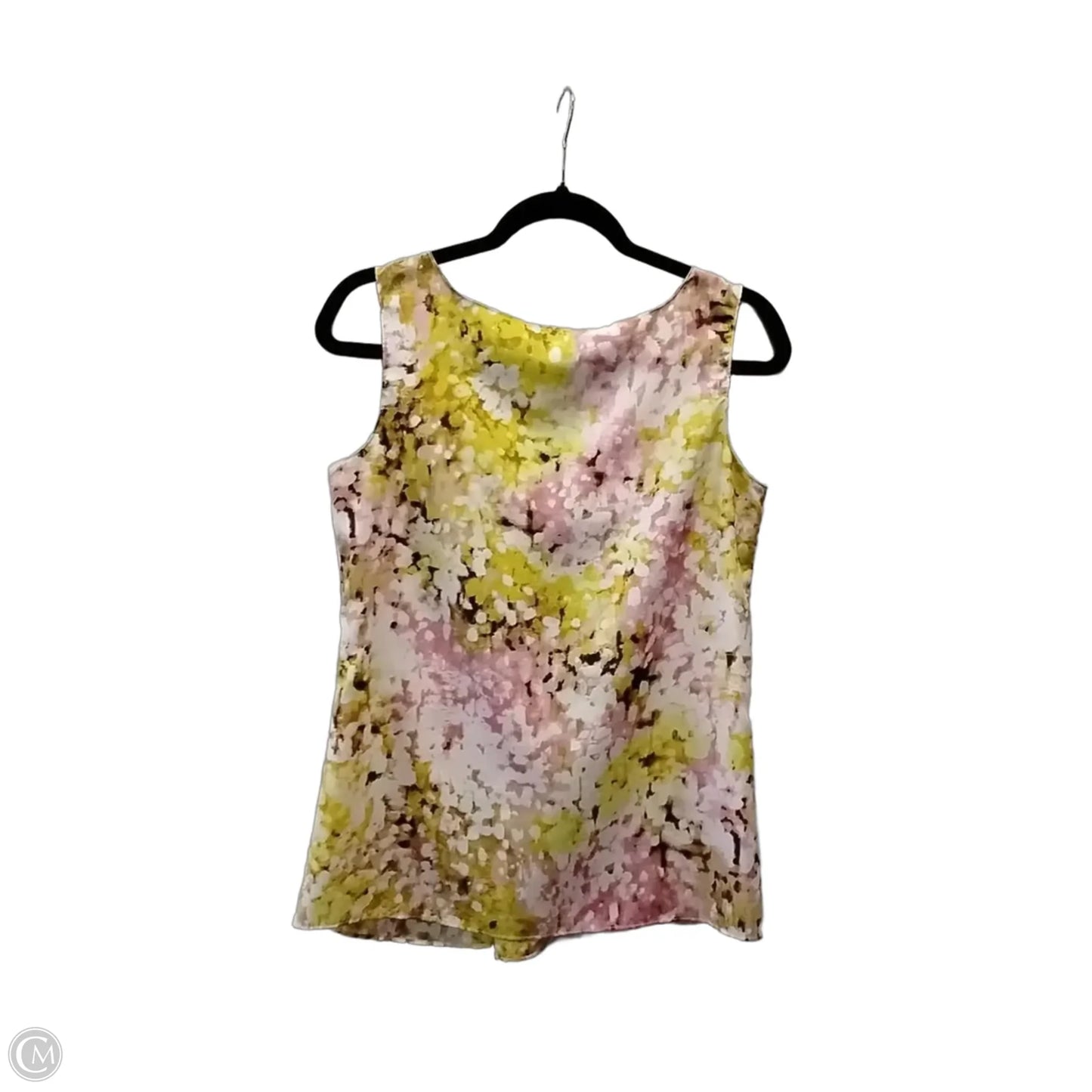Blouse Sleeveless By Loft In Yellow, Size: S