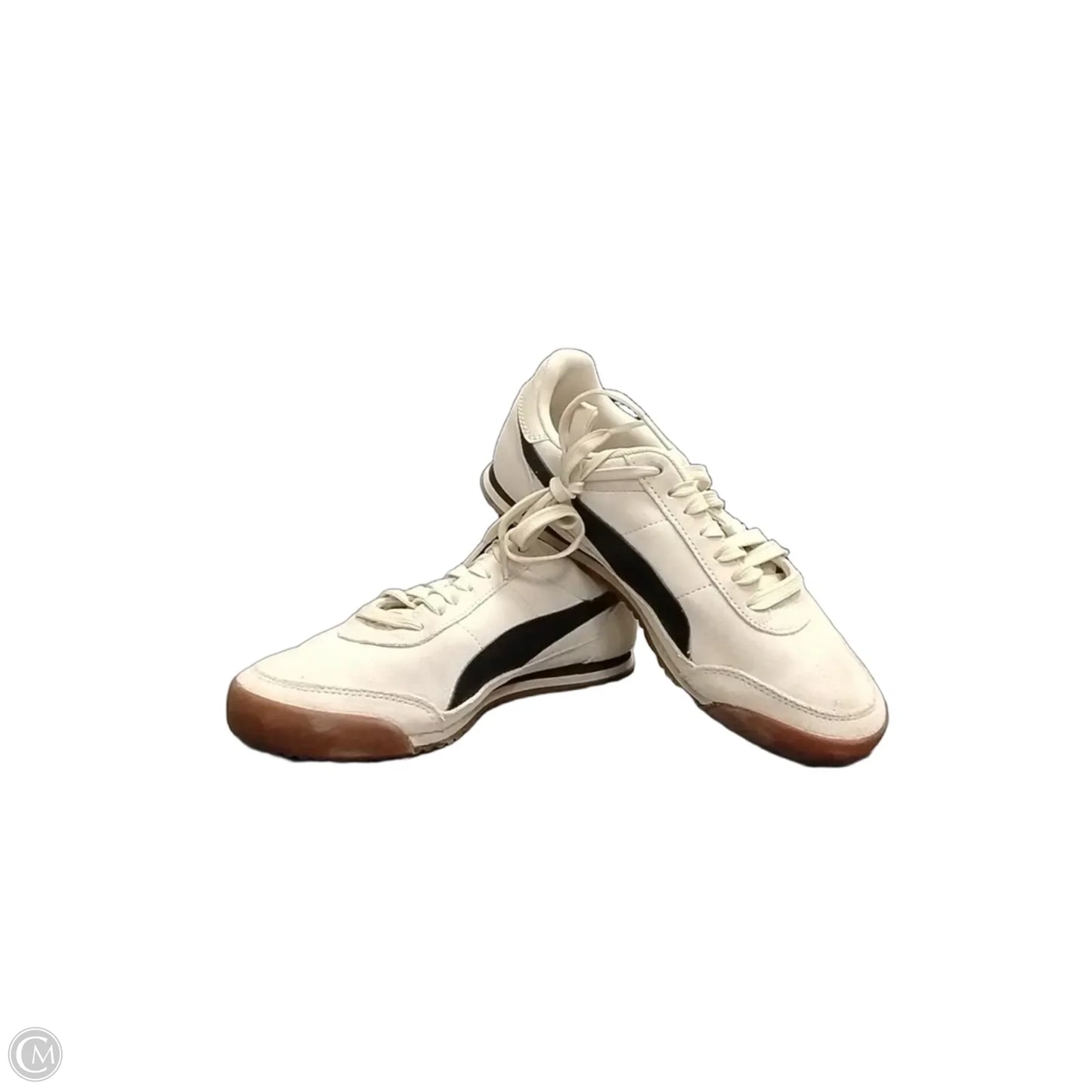 Shoes Sneakers By Puma In Cream, Size: 7.5