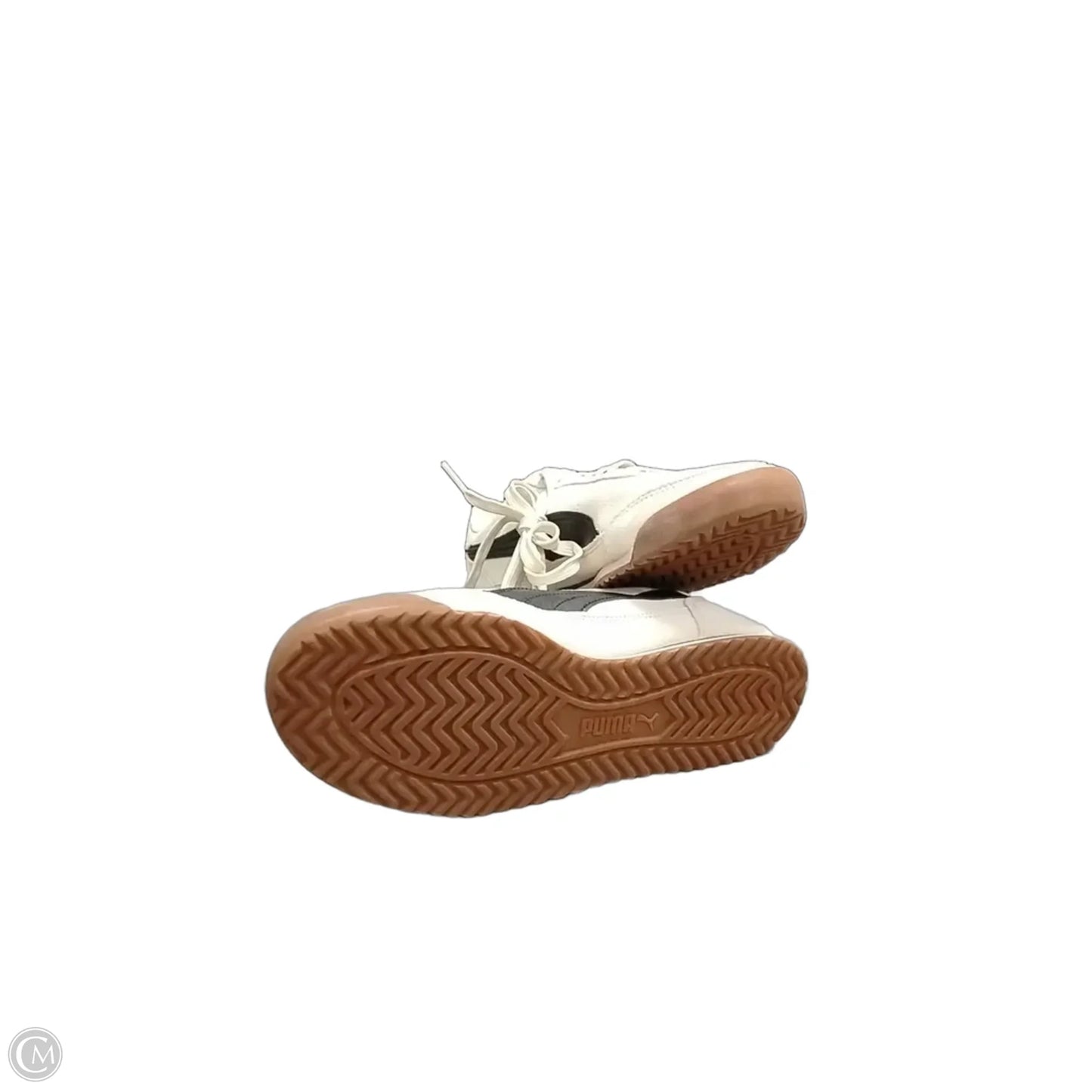 Shoes Sneakers By Puma In Cream, Size: 7.5