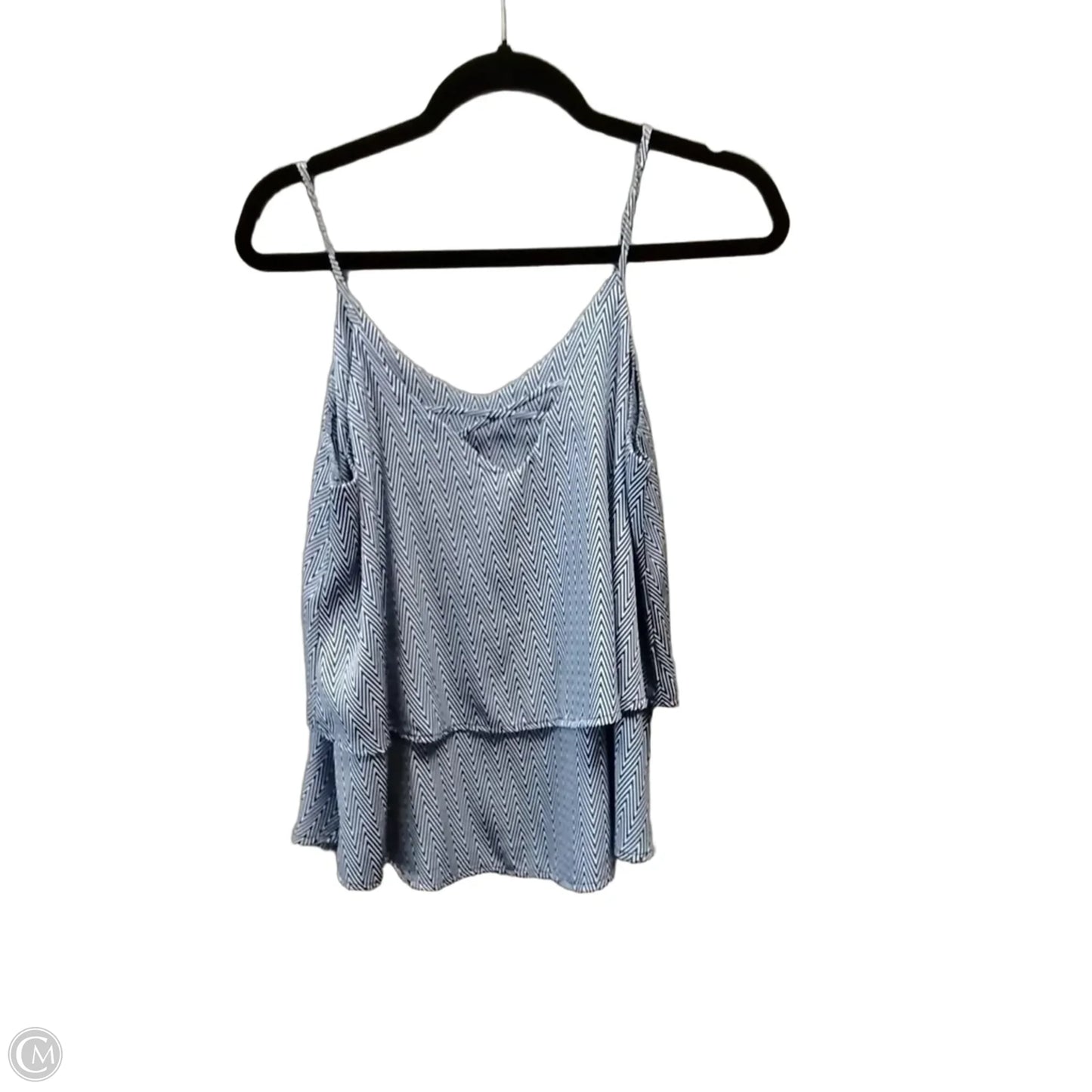 Blouse Sleeveless By Mi Ami In Blue, Size: M