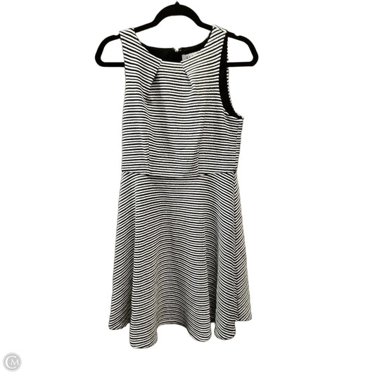 Dress Casual Midi By Elle In Striped Pattern, Size: 4