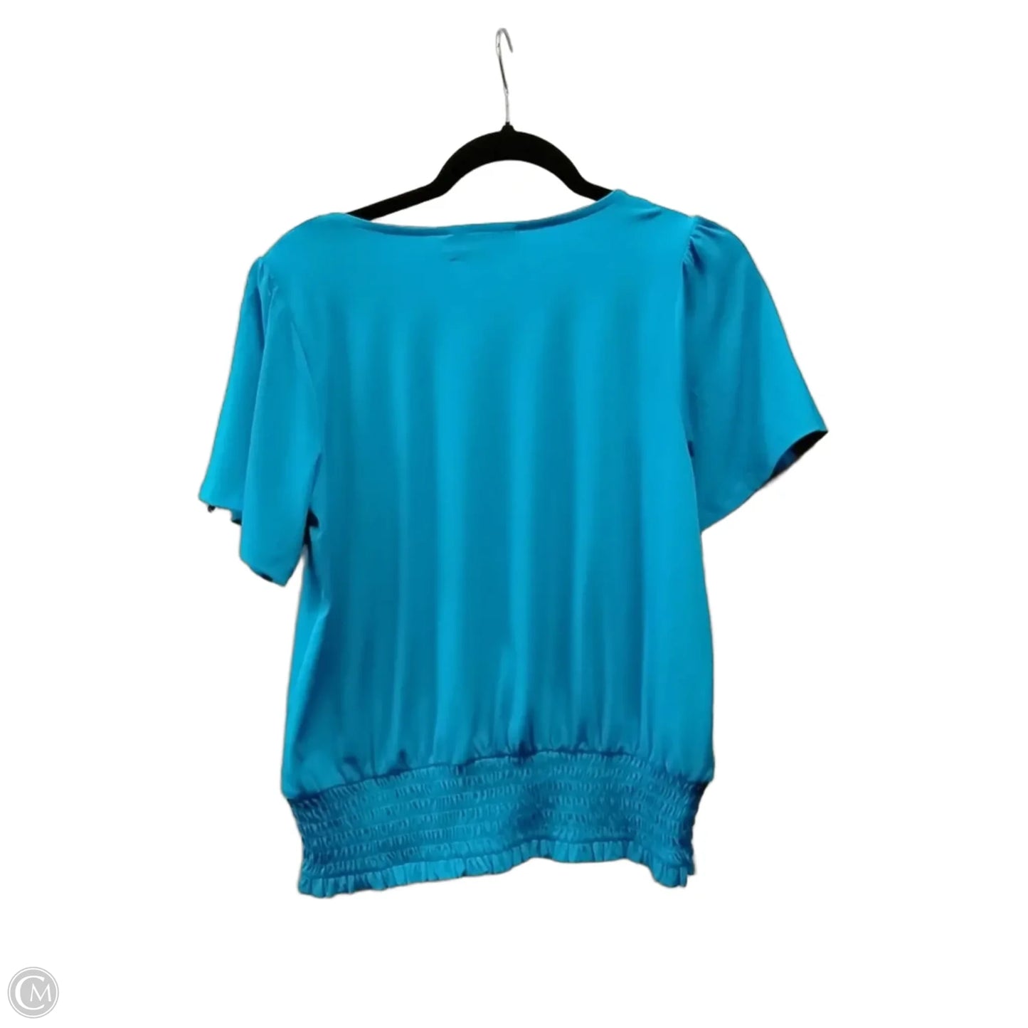 Top Short Sleeve By Michael By Michael Kors In Blue, Size: M