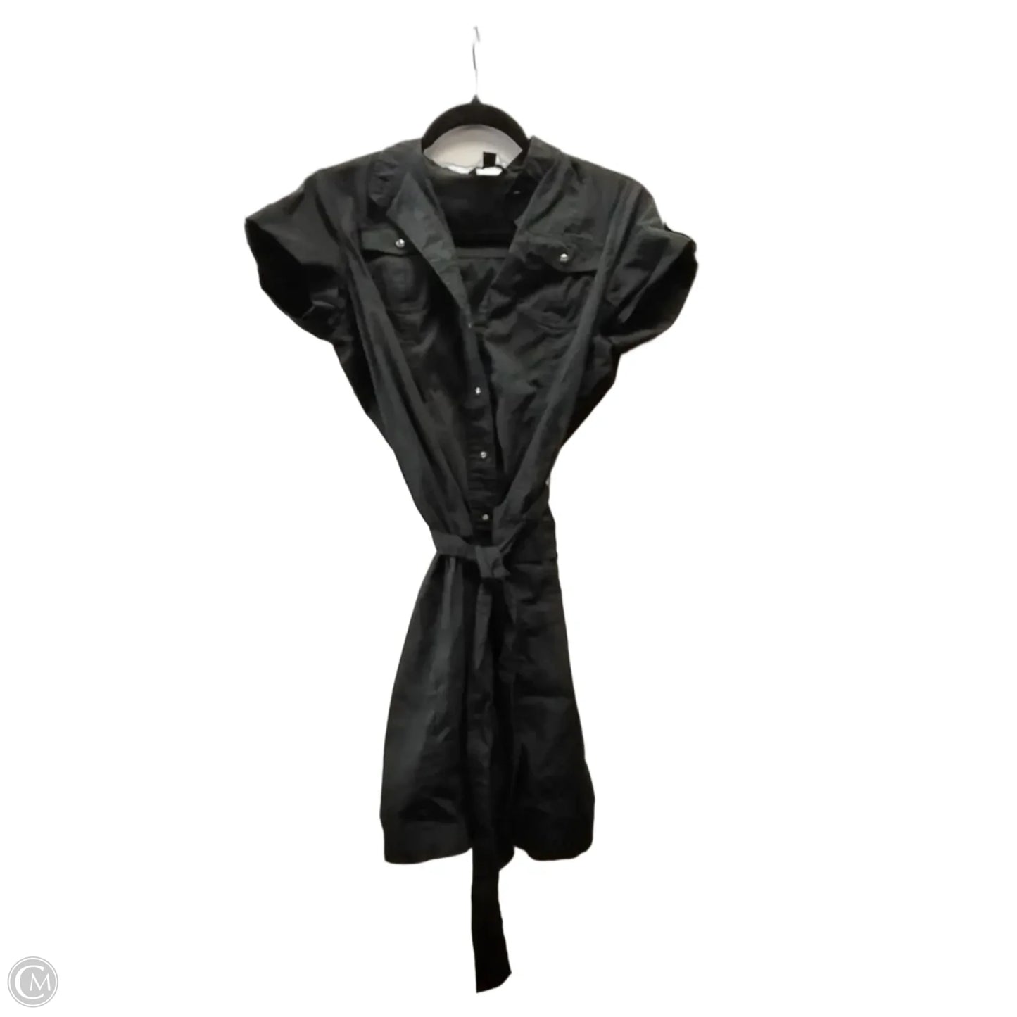 Dress Casual Midi By Banana Republic In Black, Size: 4