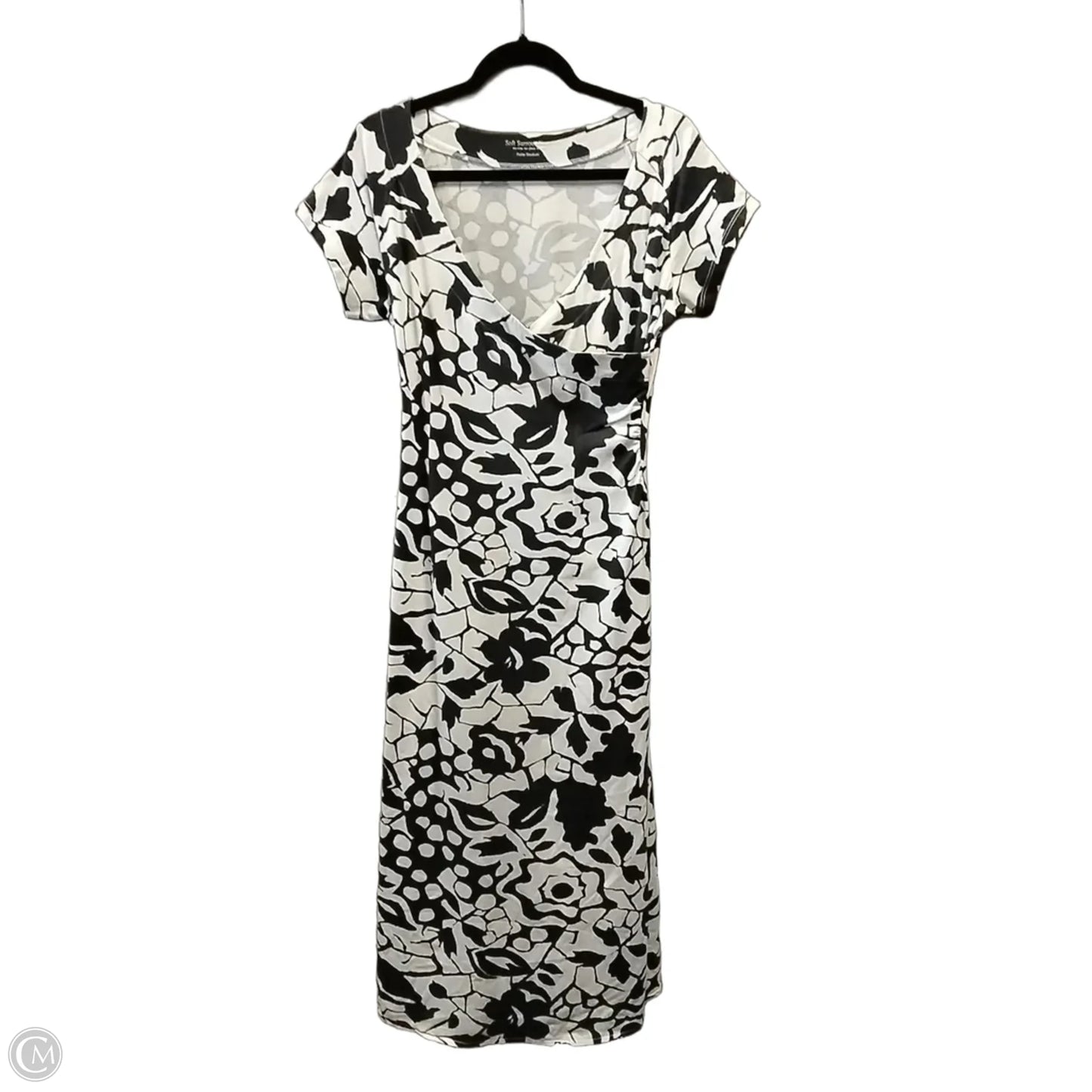 Dress Casual Maxi By Soft Surroundings In Blue & White, Size: 10