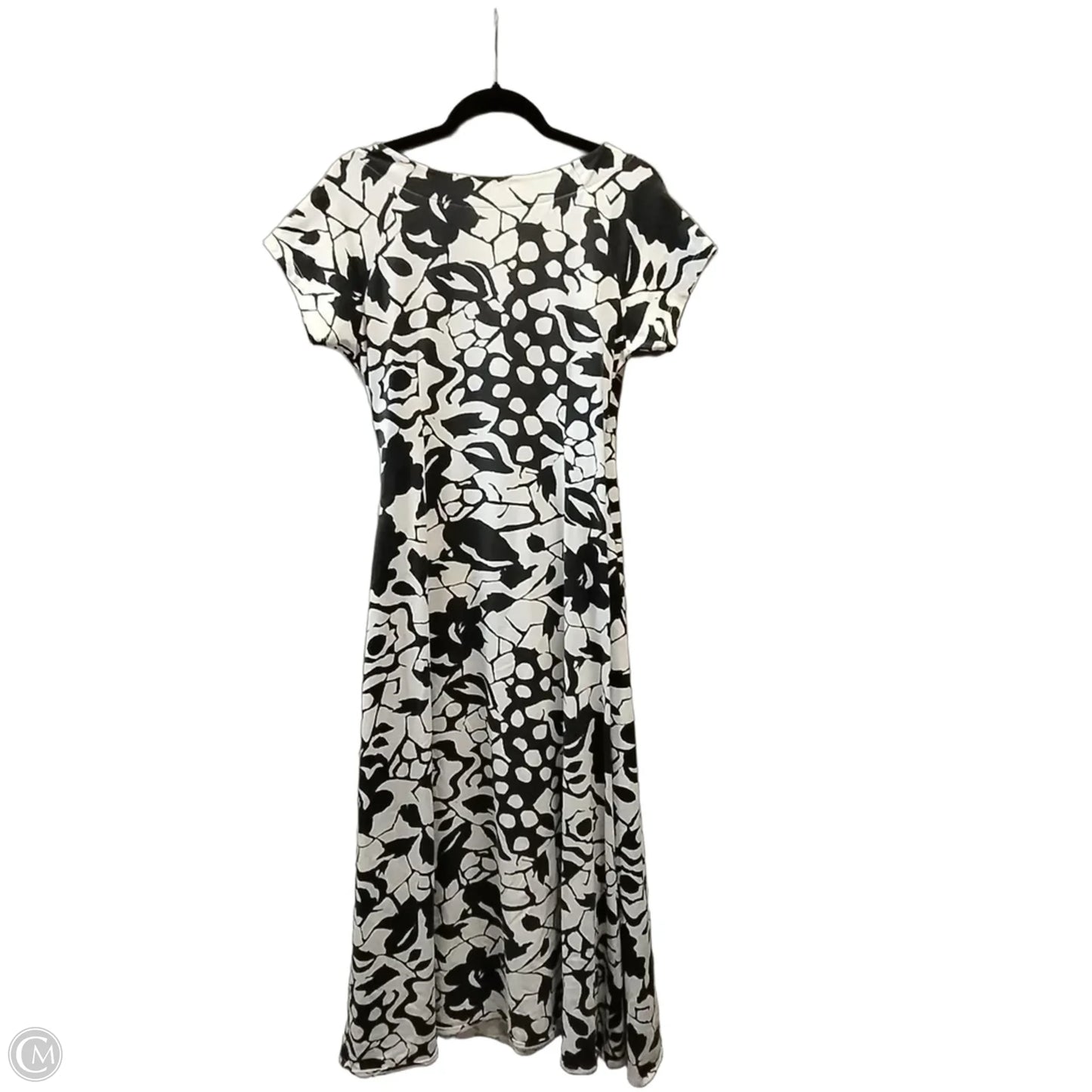 Dress Casual Maxi By Soft Surroundings In Blue & White, Size: 10