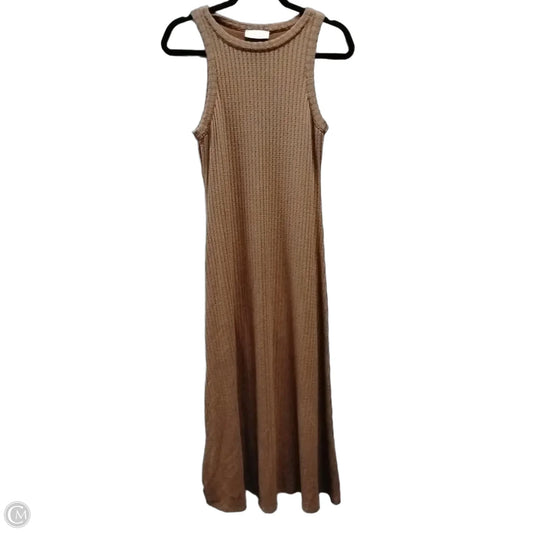 Dress Casual Maxi By Gilli In Brown, Size: 10