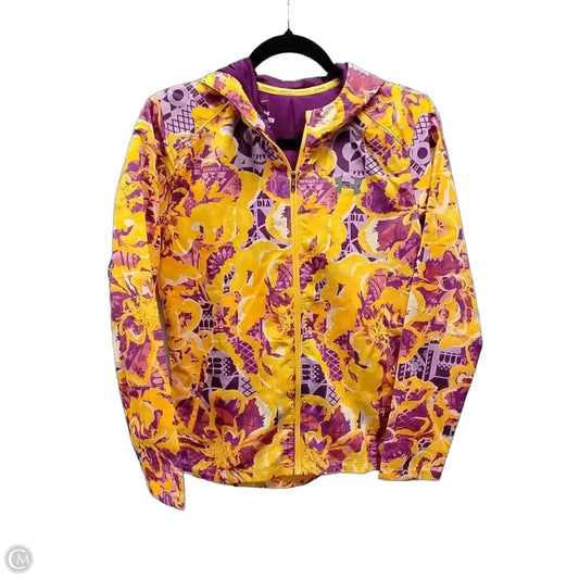 Athletic Jacket By Under Armour In Orange, Size: S