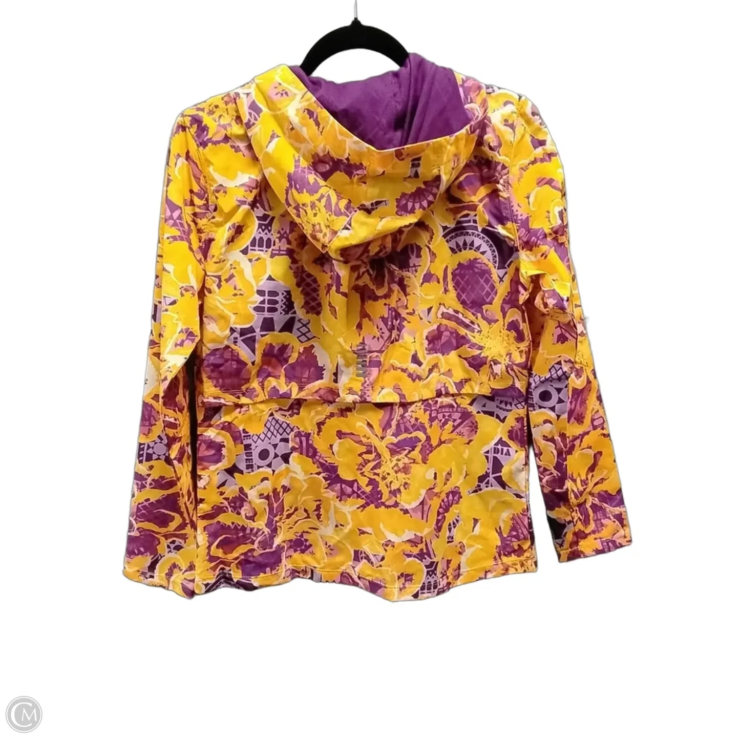 Athletic Jacket By Under Armour In Orange, Size: S