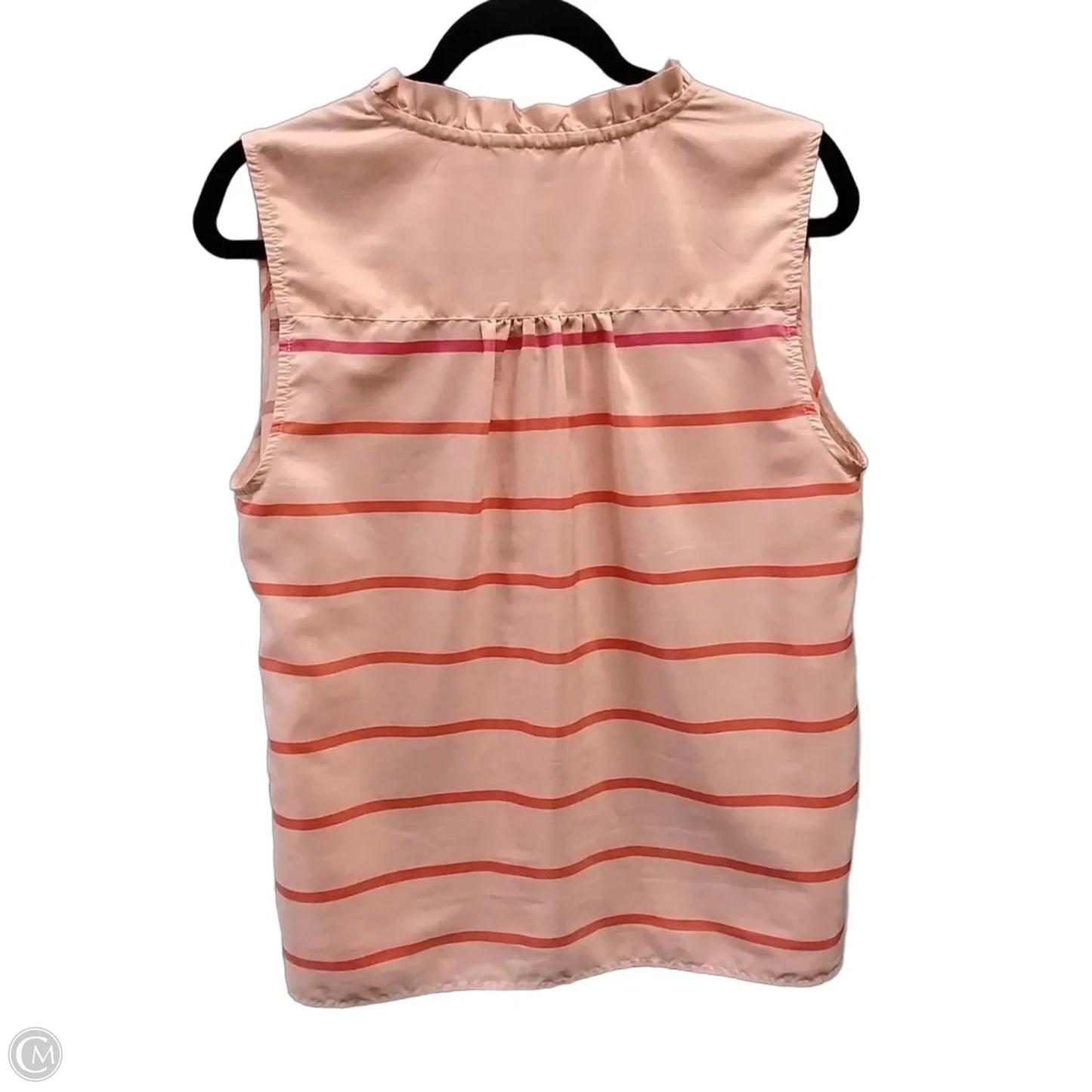 Blouse Sleeveless By Tommy Hilfiger In Pink, Size: L