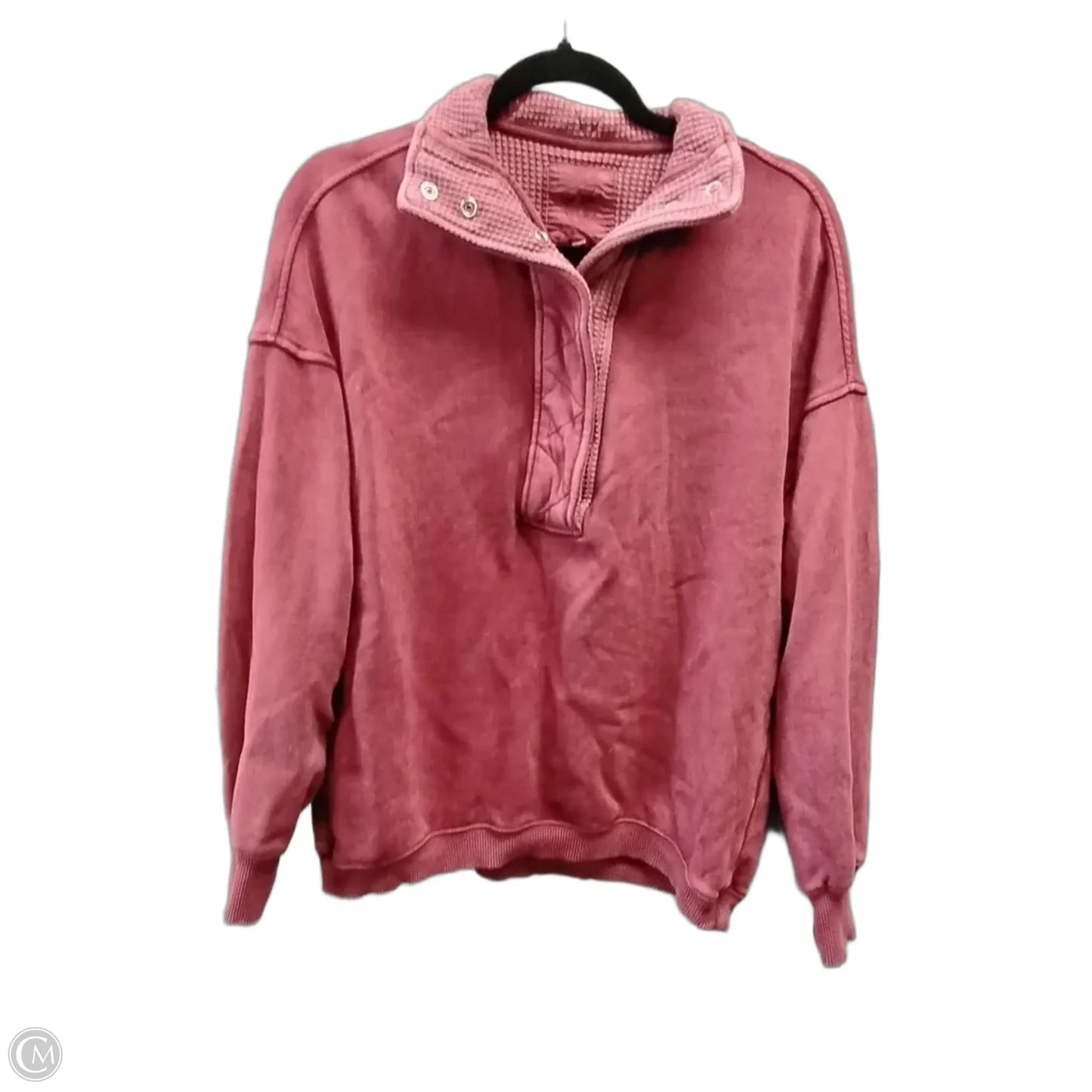 Sweatshirt Collar By Aerie In Red, Size: Xxs