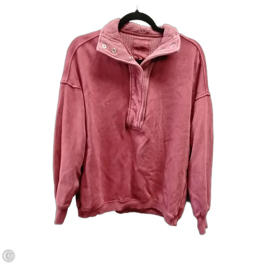 Sweatshirt Collar By Aerie In Red, Size: Xxs
