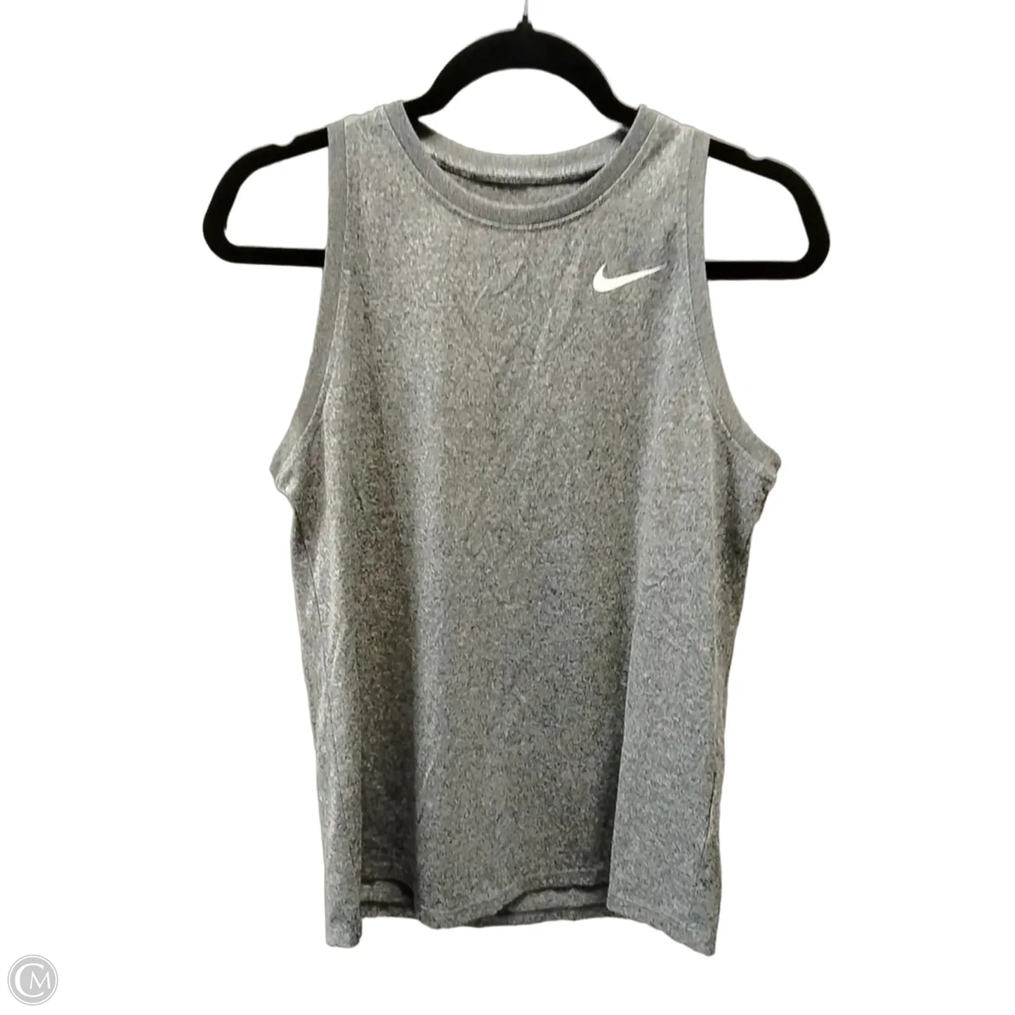 Athletic Tank Top By Nike In Grey, Size: S
