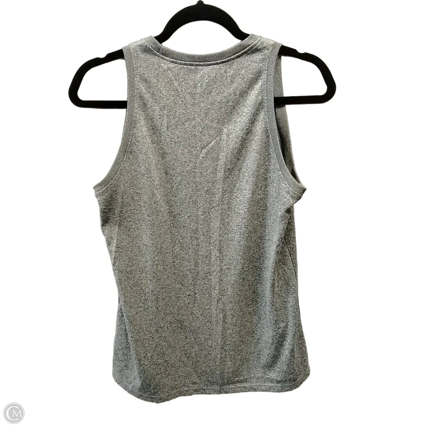 Athletic Tank Top By Nike In Grey, Size: S