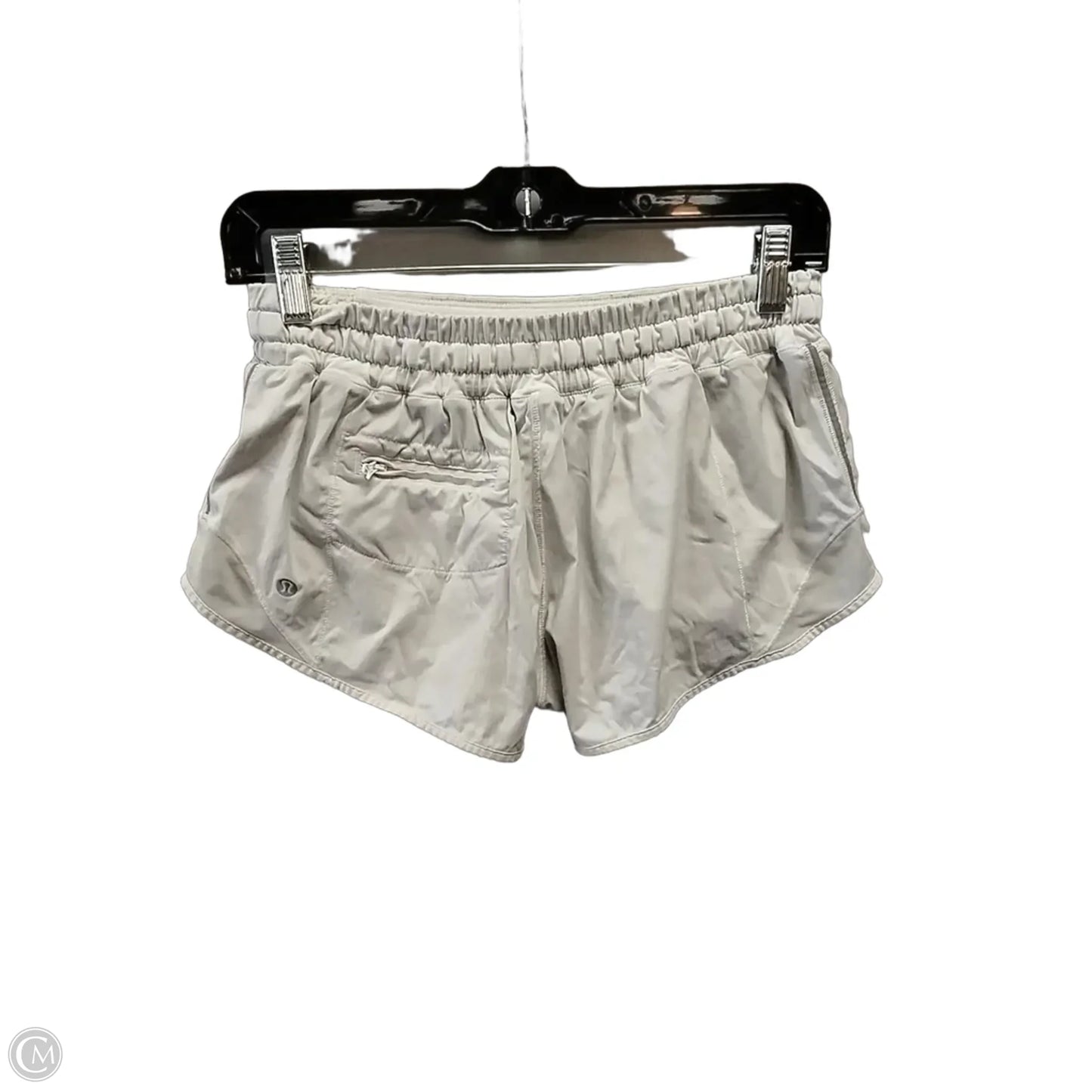 Athletic Shorts By Lululemon In White, Size: S
