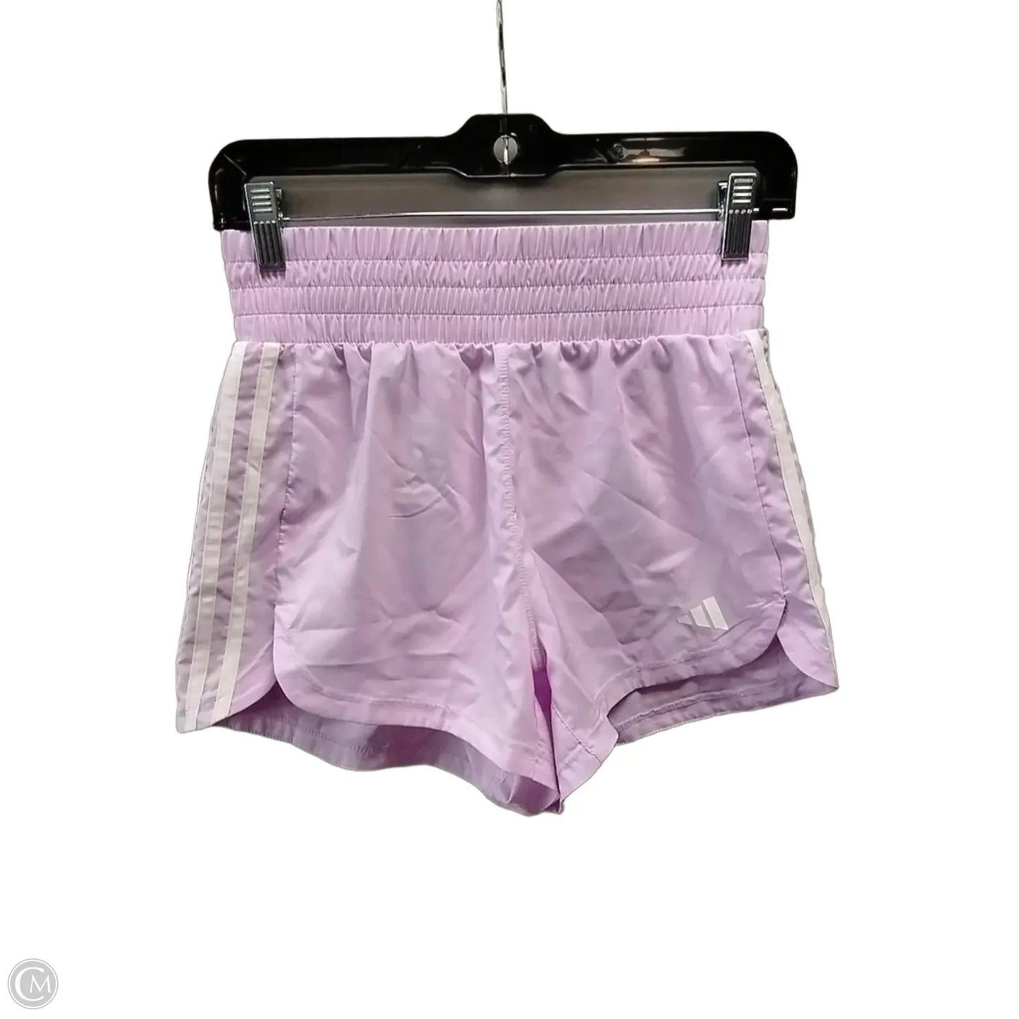 Athletic Shorts By Adidas In Purple, Size: L