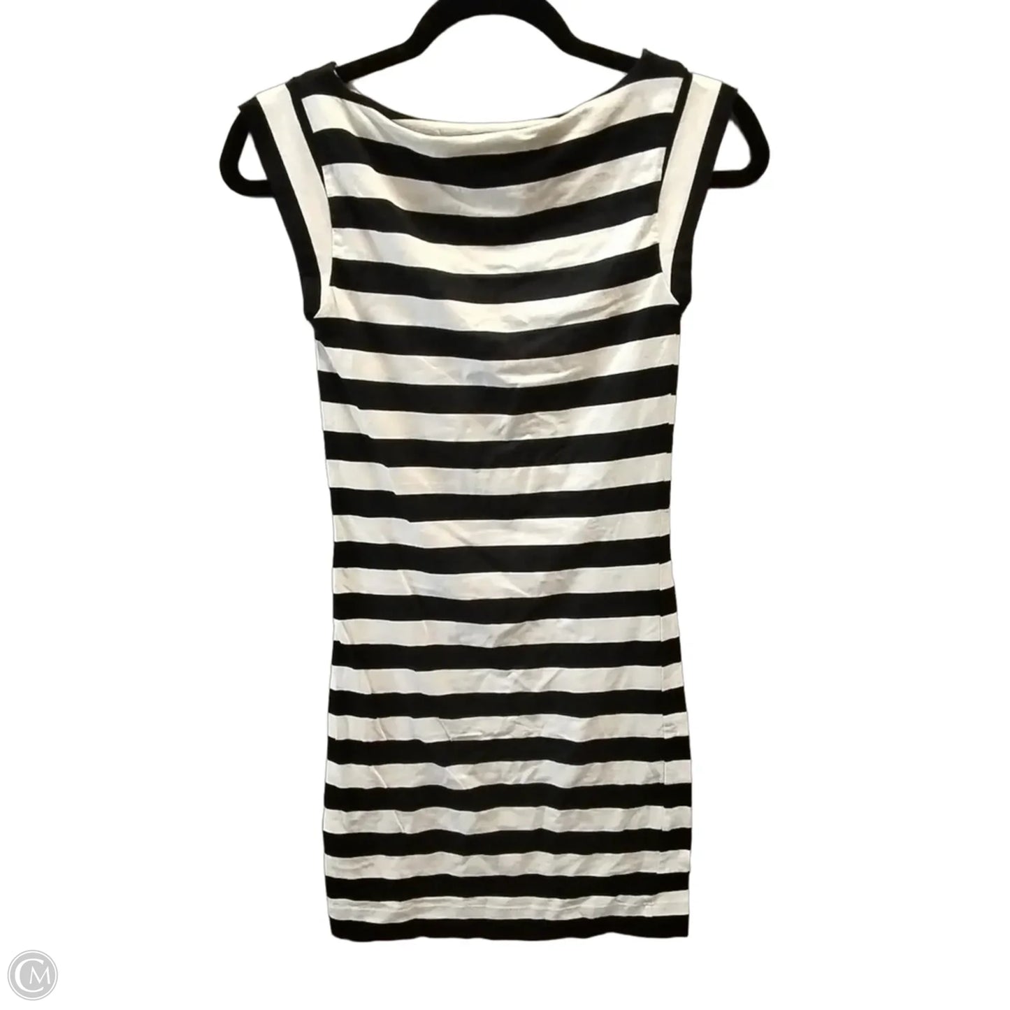Dress Casual Midi By French Connection In Striped Pattern, Size: 6
