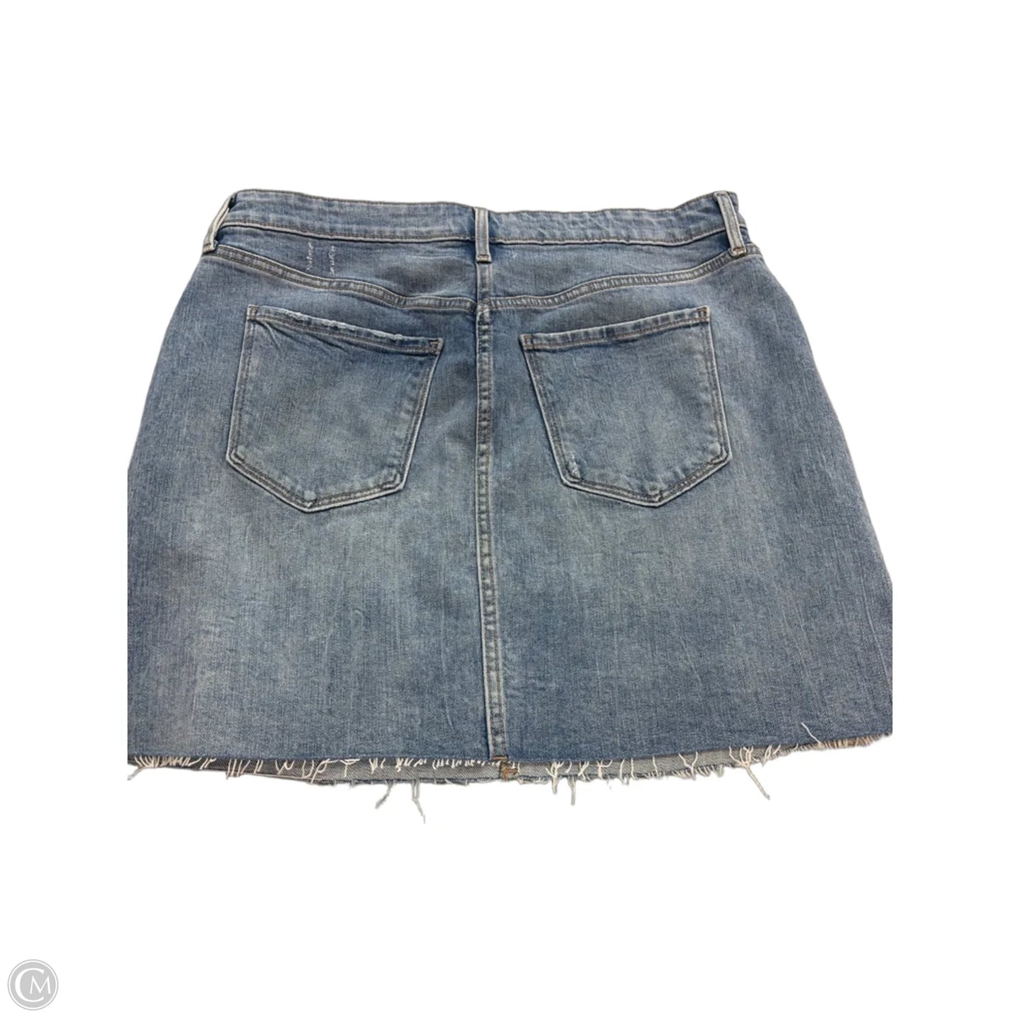 Skirt Mini & Short By Old Navy In Blue Denim, Size: 14