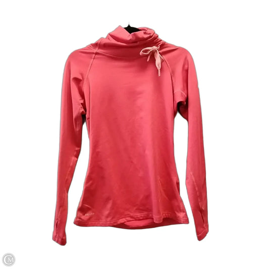 Sweatshirt Collar By Nike In Red, Size: M