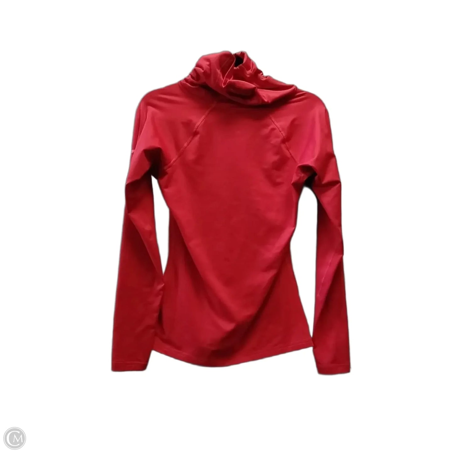 Sweatshirt Collar By Nike In Red, Size: M