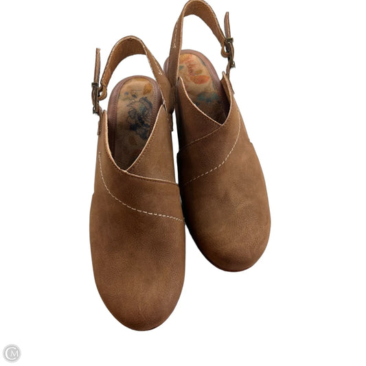 Shoes Heels Block By Boc In Brown, Size: 11