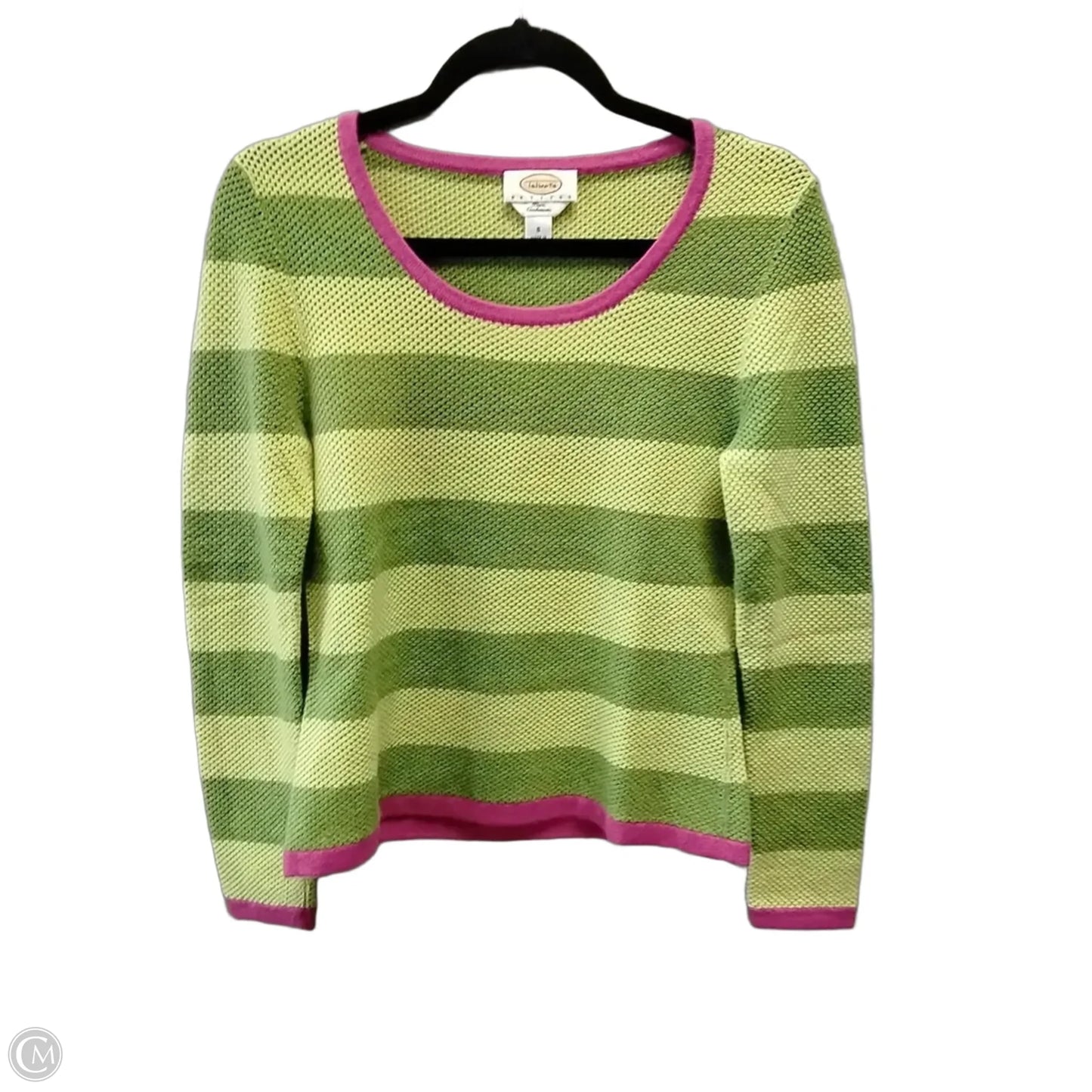 Sweater By Talbots In Striped Pattern, Size: S