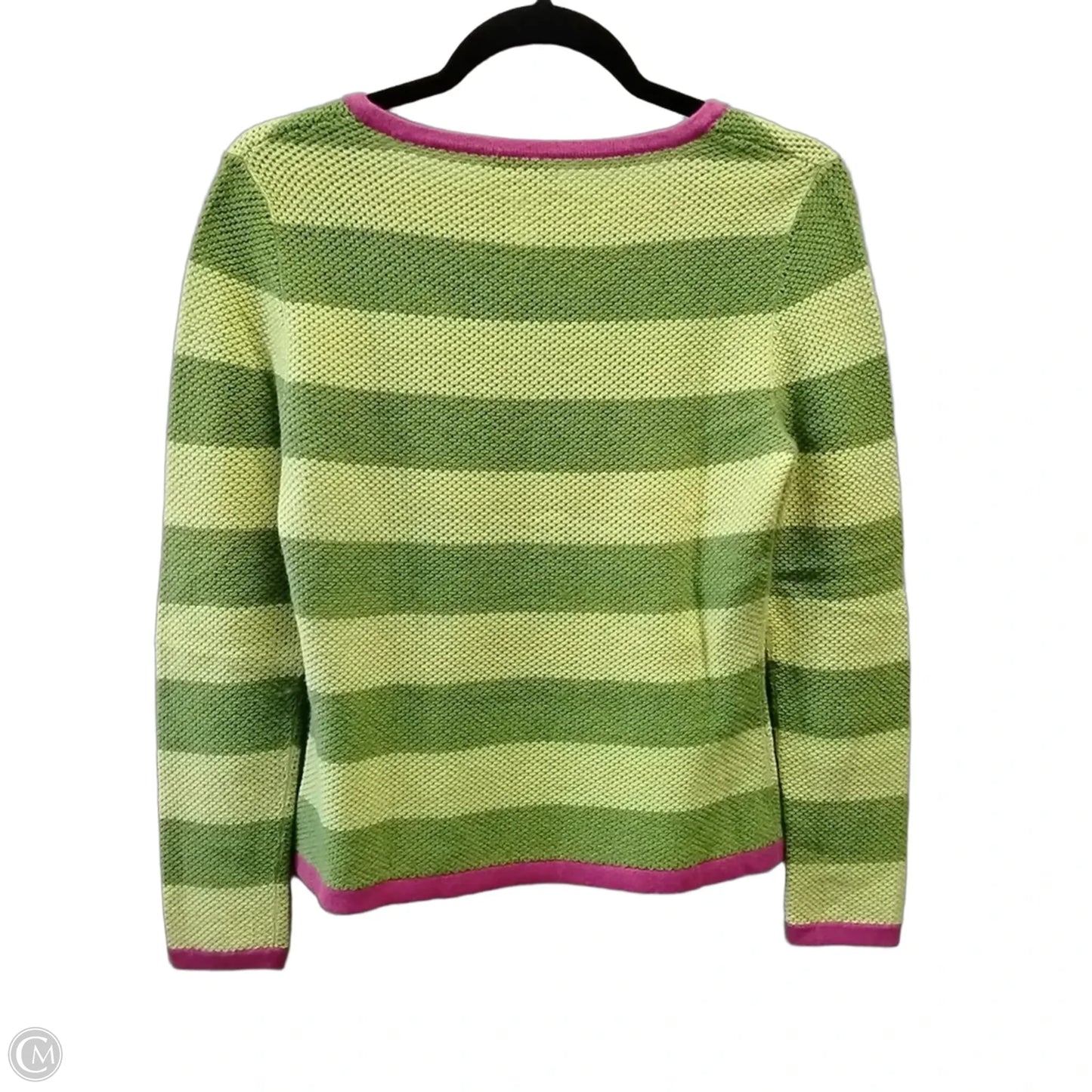 Sweater By Talbots In Striped Pattern, Size: S