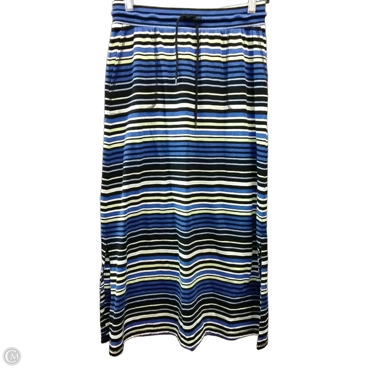 Skirt Maxi By Talbots In Striped Pattern, Size: Sp