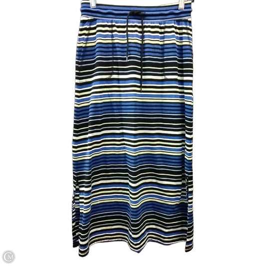 Skirt Maxi By Talbots In Striped Pattern, Size: Sp