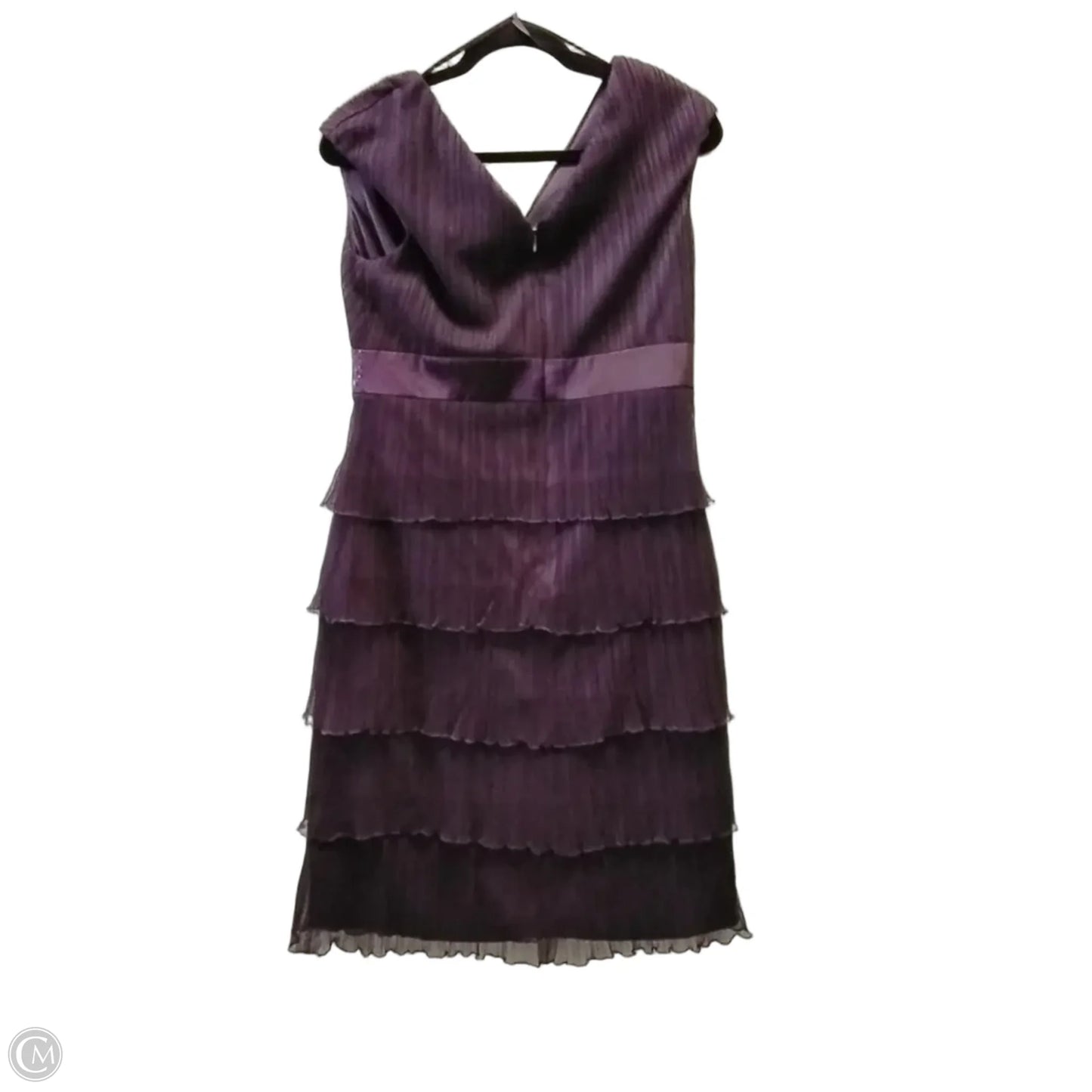Dress Casual Midi By Jessica Howard In Purple, Size: 8p