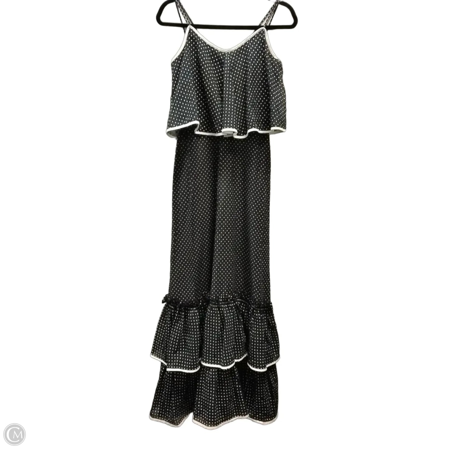 Dress Casual Maxi By Leslie Fay In Polkadot Pattern, Size: 10