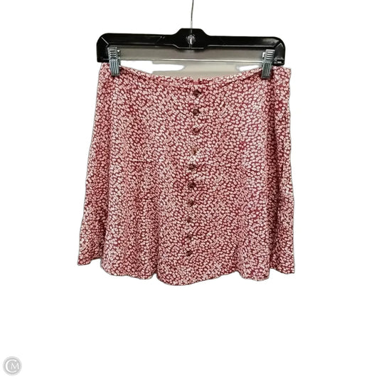 Skirt Mini & Short By American Eagle In Red, Size: 4
