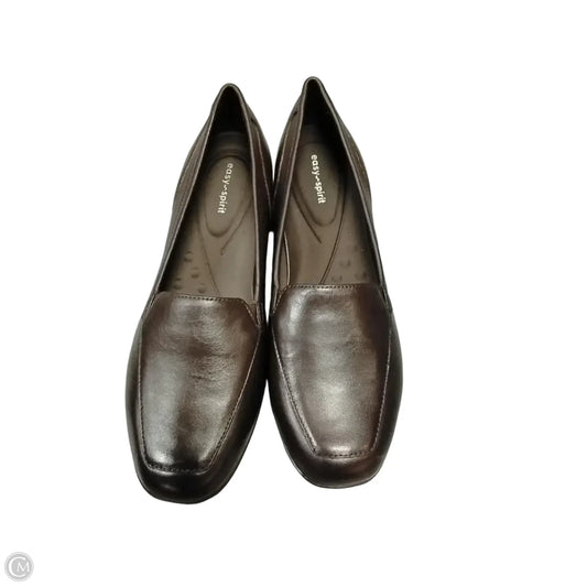 Shoes Flats By Easy Spirit In Brown, Size: 10
