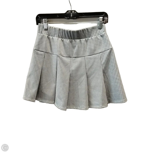 Skirt Mini & Short By Olive And Oak In Chevron Pattern, Size: 8
