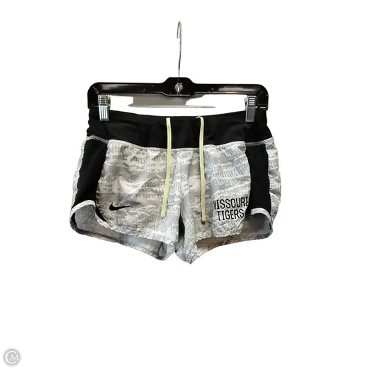 Athletic Shorts By Nike In Black & Grey, Size: S