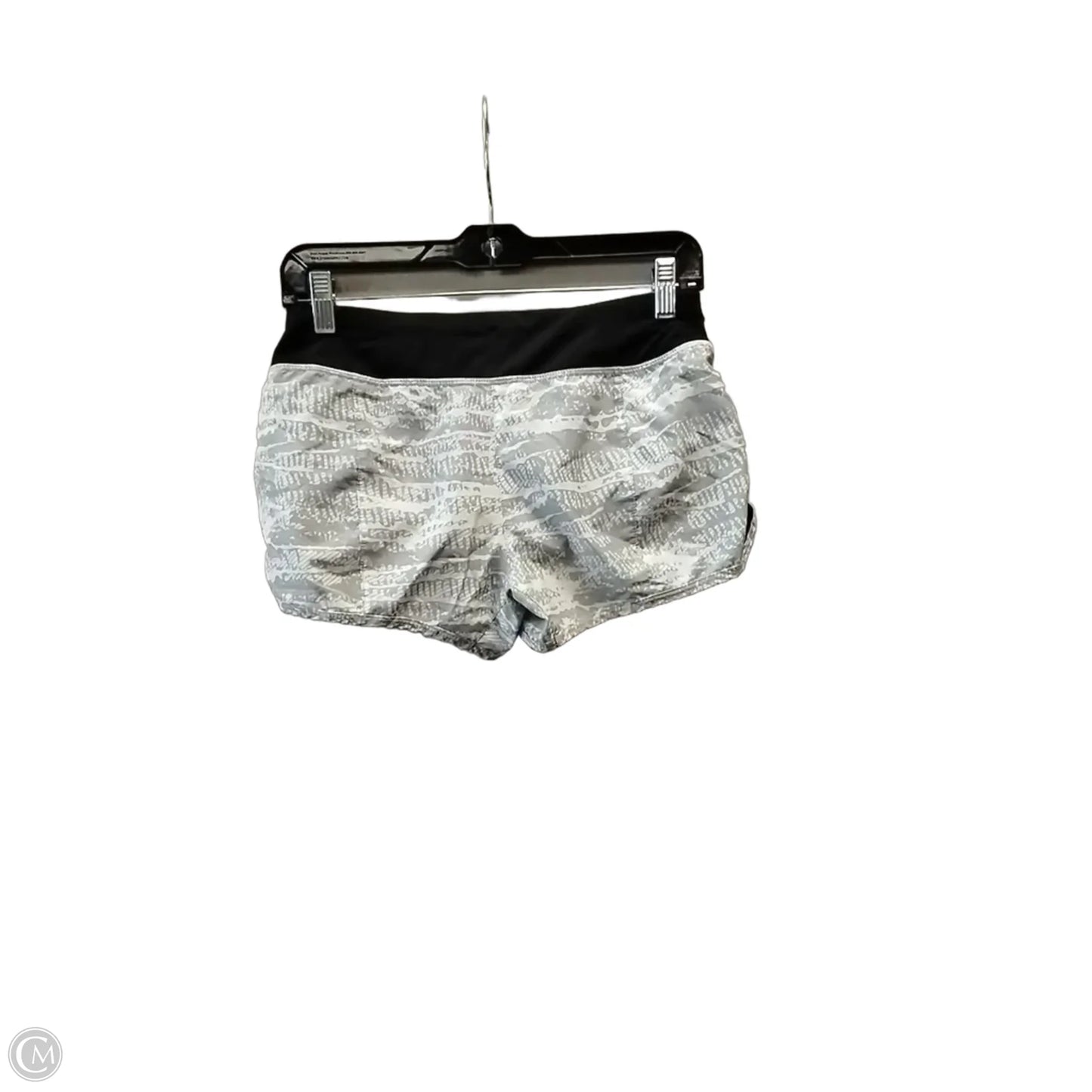 Athletic Shorts By Nike In Black & Grey, Size: S