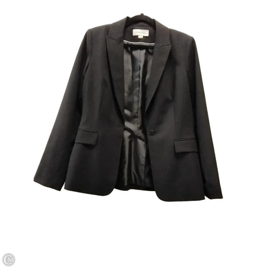 Blazer By Calvin Klein In Black, Size: 8