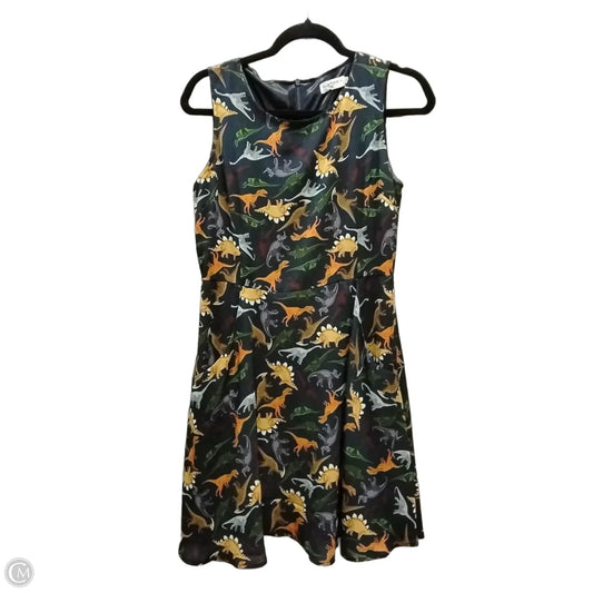 Dress Casual Midi By Clothes Mentor In Animal Print, Size: 4
