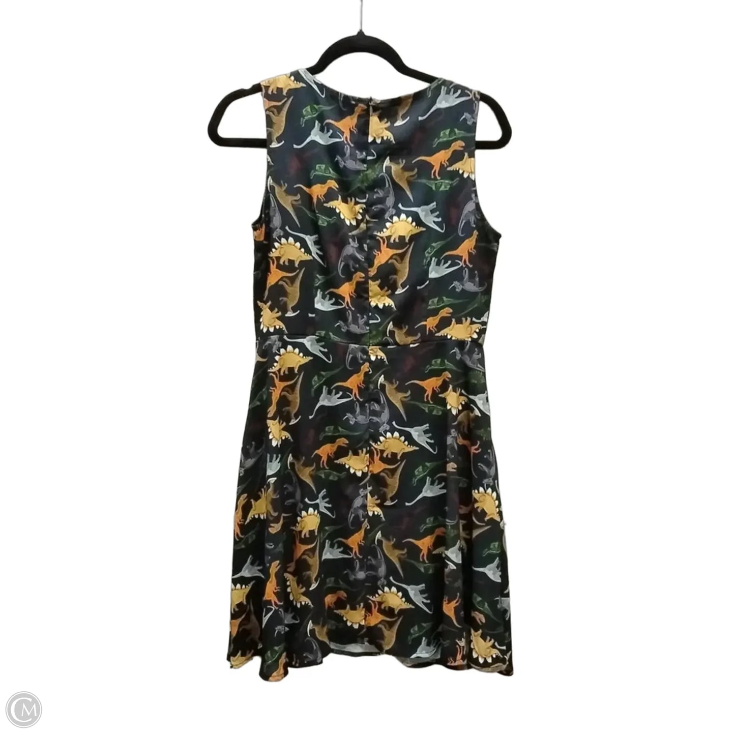 Dress Casual Midi By Clothes Mentor In Animal Print, Size: 4