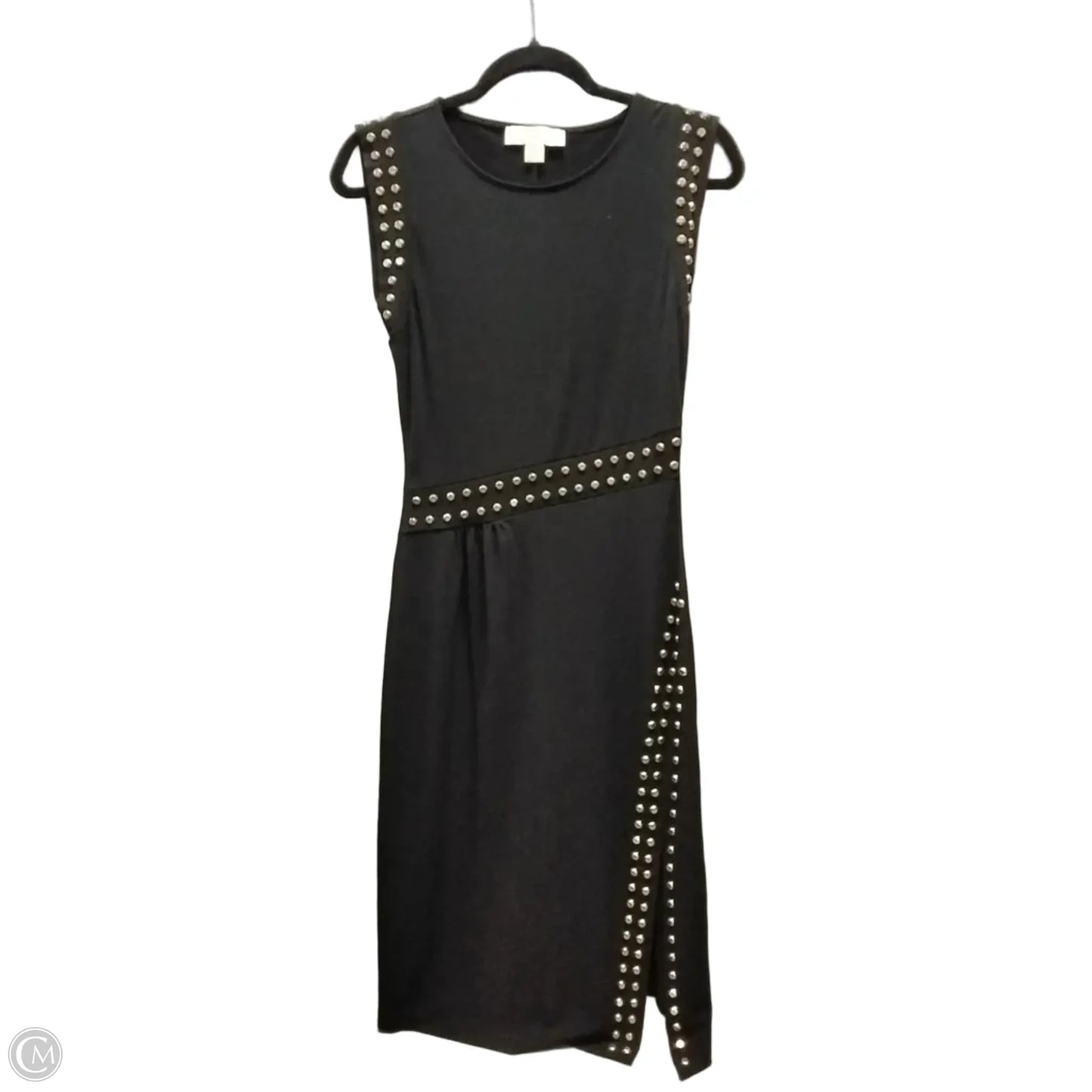 Dress Casual Midi By Michael By Michael Kors In Black, Size: 0