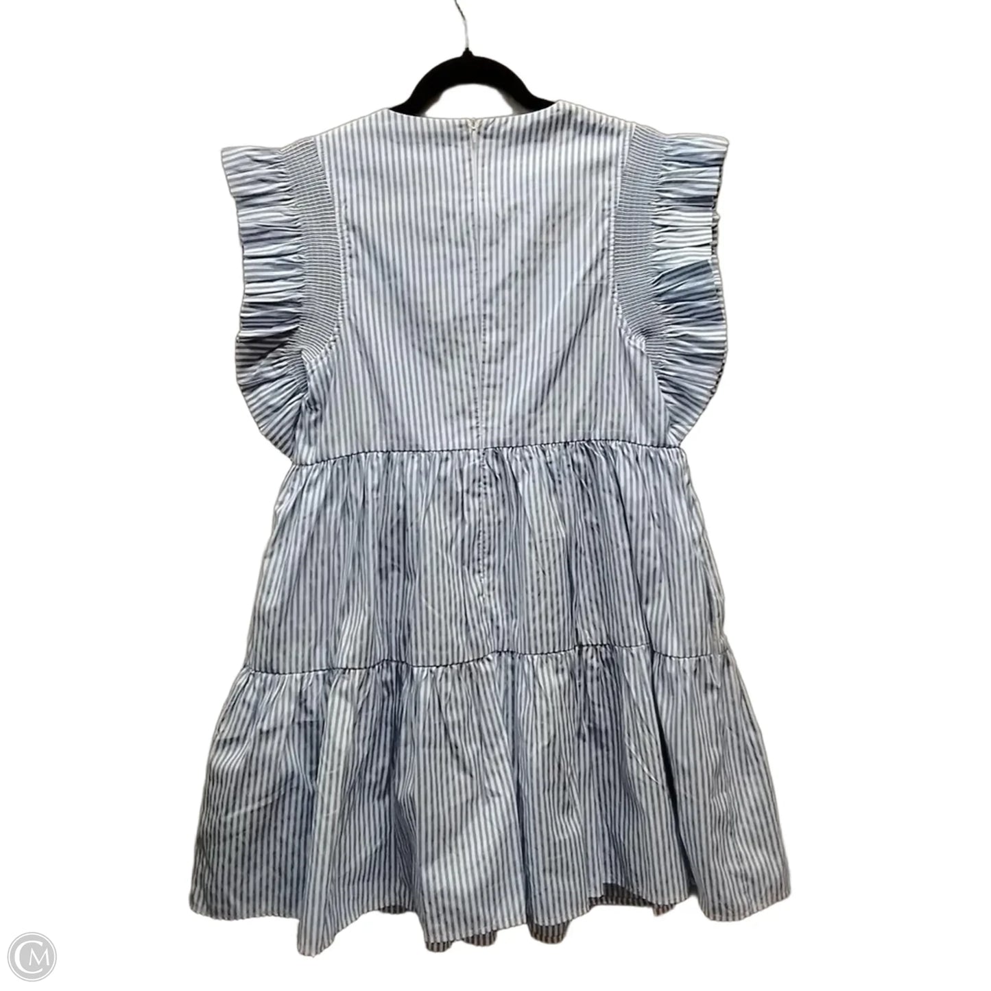 Dress Casual Midi By English Factory In Striped Pattern, Size: 8