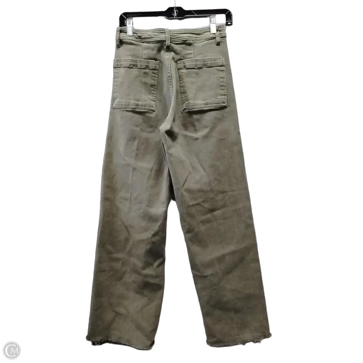 Jeans Wide Leg By A Loves A In Green Denim, Size: 8