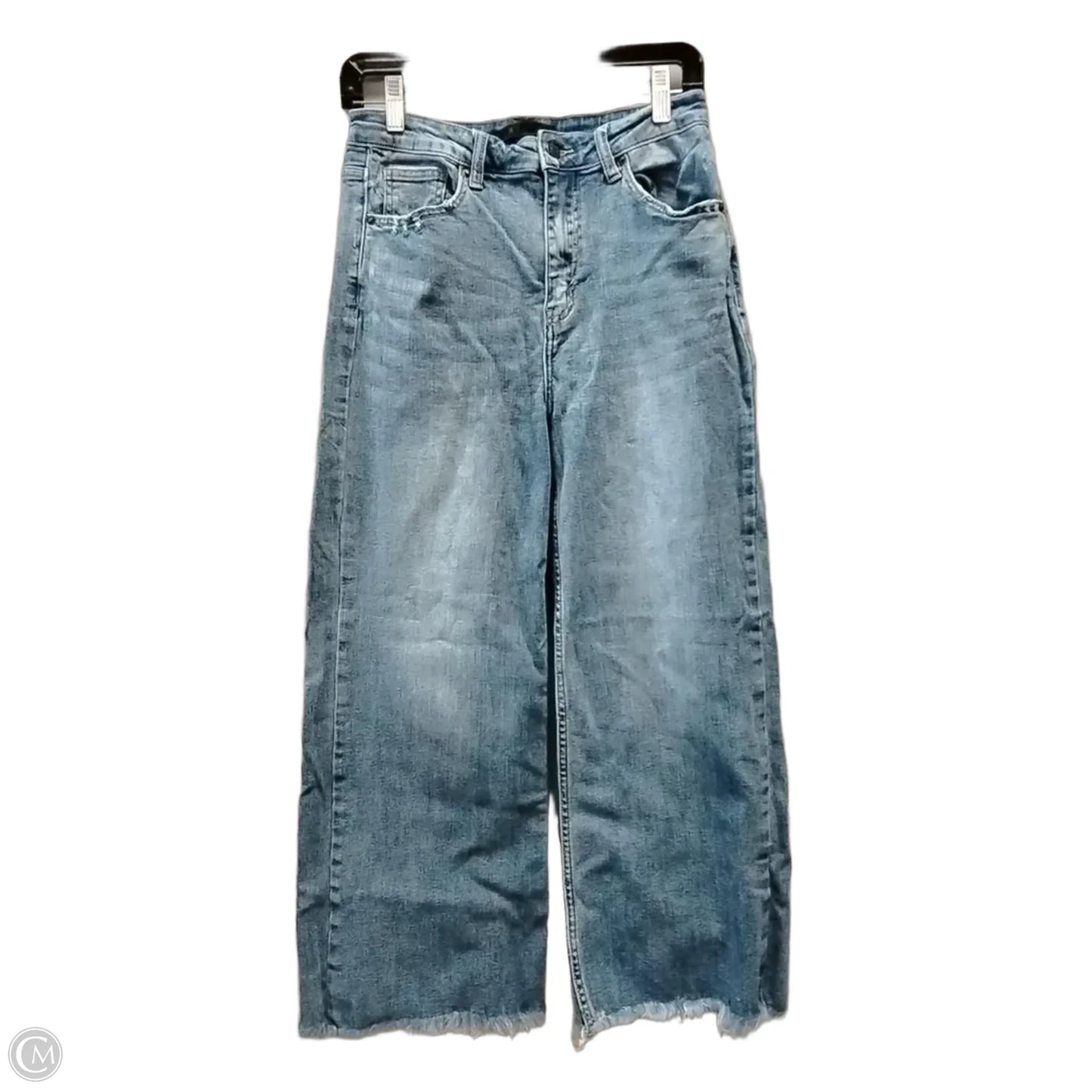 Jeans Wide Leg By Risen In Blue Denim, Size: 6