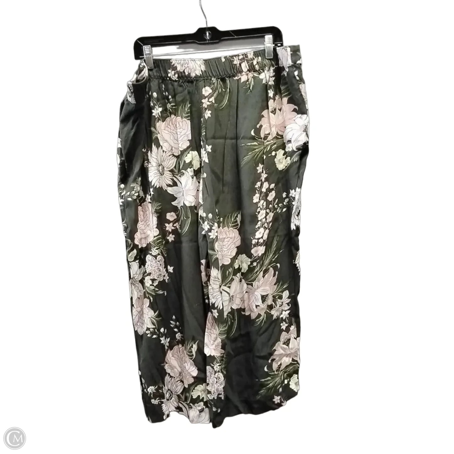 Pants Cropped By Loft In Green, Size: 20
