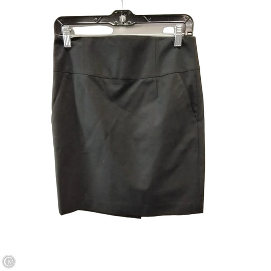 Skirt Midi By Banana Republic In Black, Size: 4p