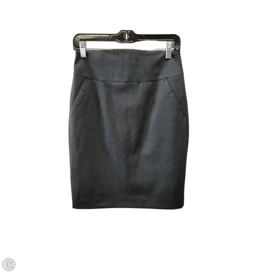 Skirt Midi By Banana Republic In Blue, Size: 4