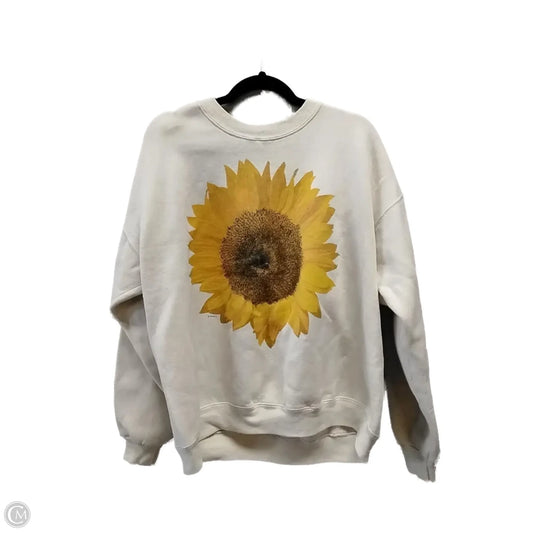 Sweatshirt Crewneck By Lee In Floral Print, Size: Xl