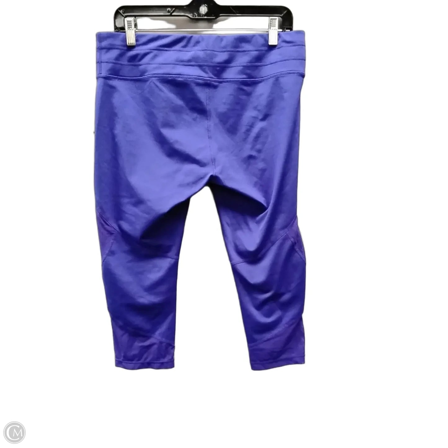 Athletic Leggings By Athleta In Blue, Size: L